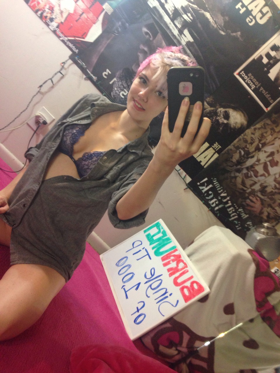 Sexy Ember Burns Daily Life