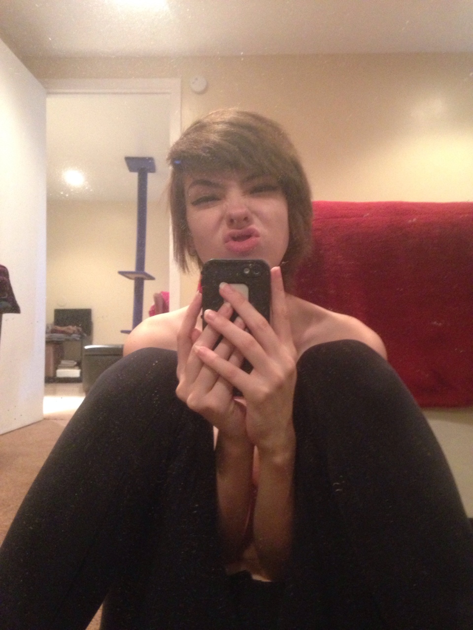 Sexy Ember Burns Daily Life