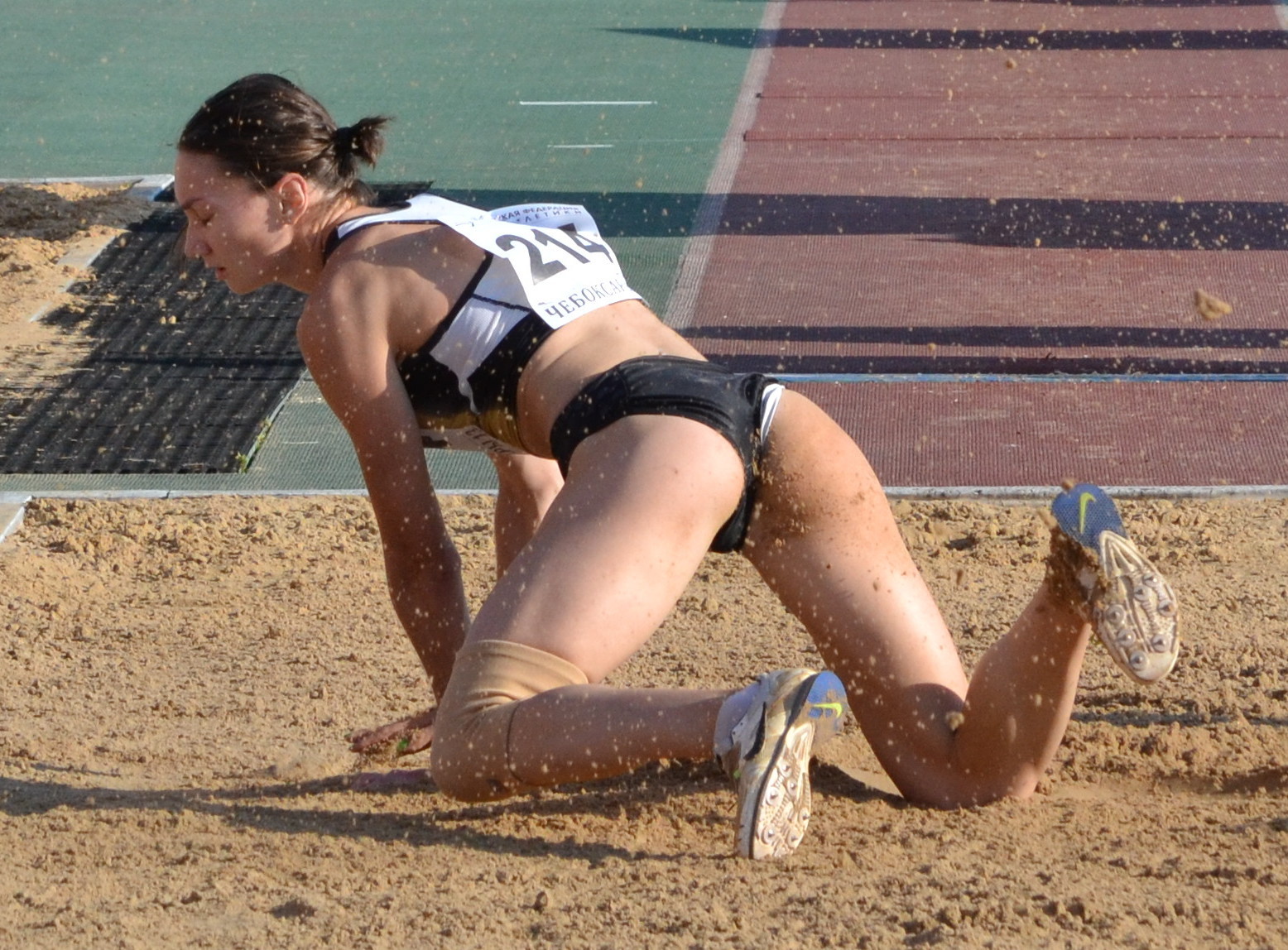 Russian Athletics Cameltoe and Wedgies