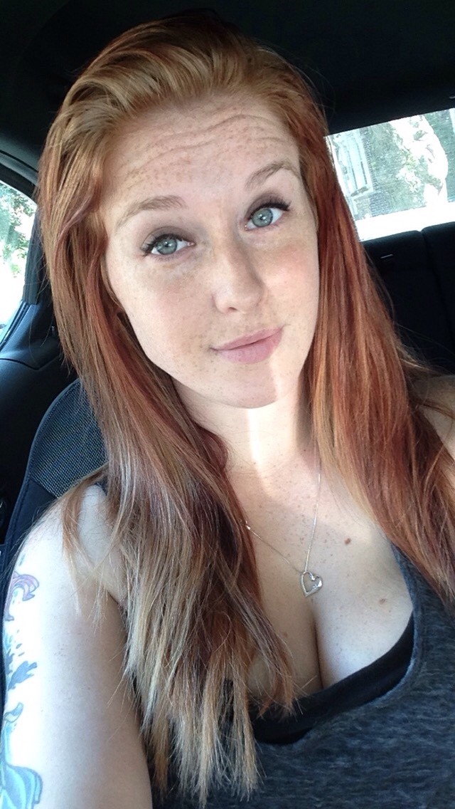 Busty Freckled Redhead Ex Marine