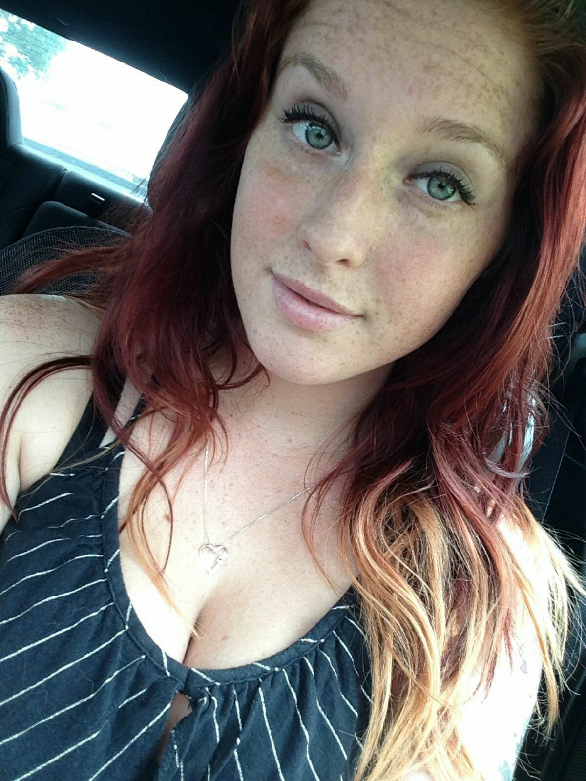 Busty Freckled Redhead Ex Marine