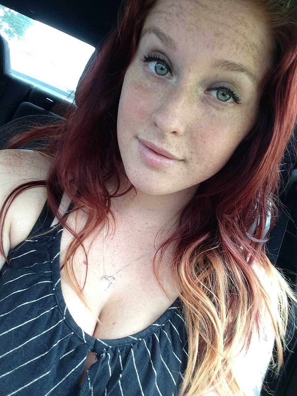 Busty Freckled Redhead Ex Marine