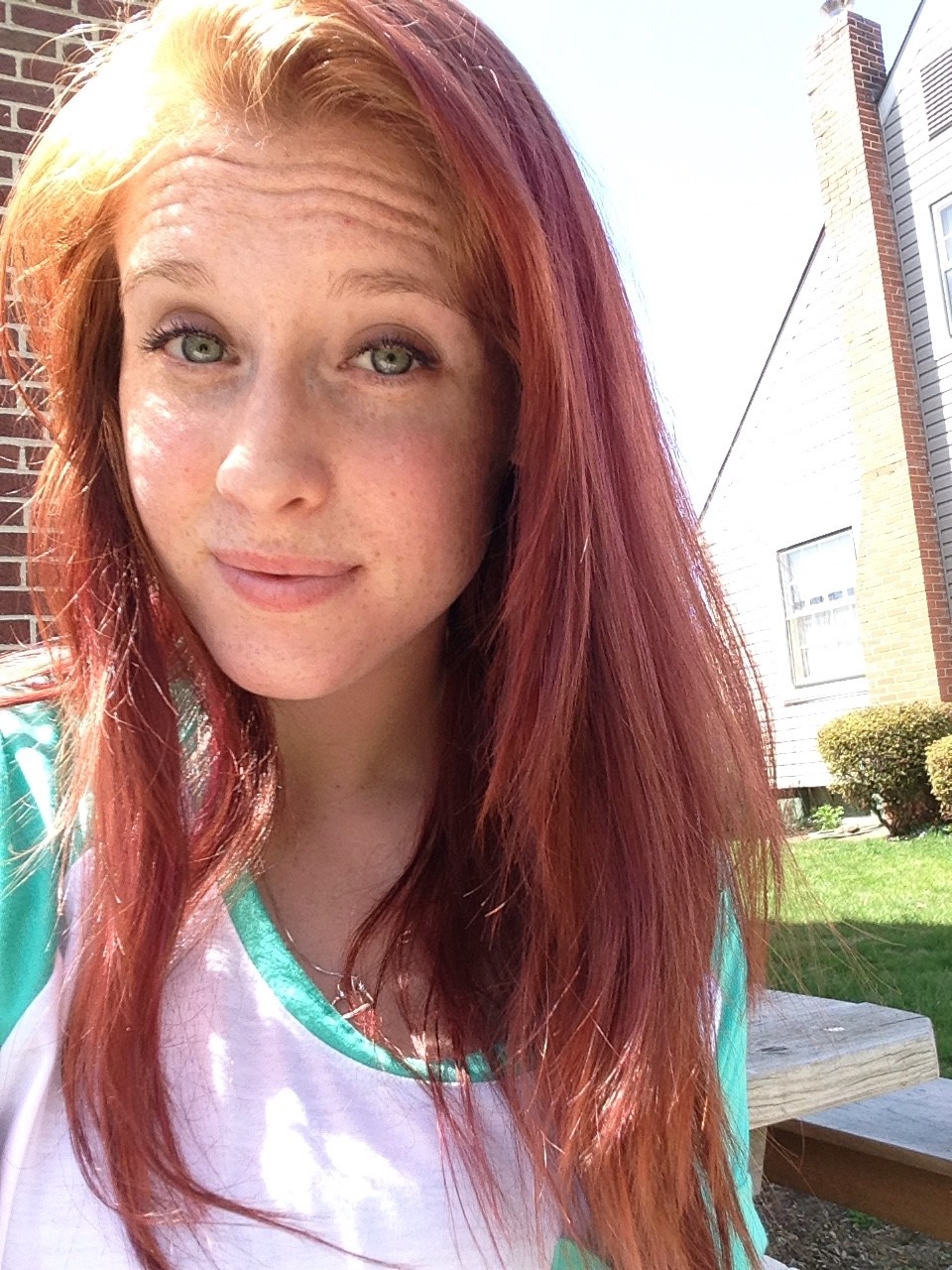 Busty Freckled Redhead Ex Marine