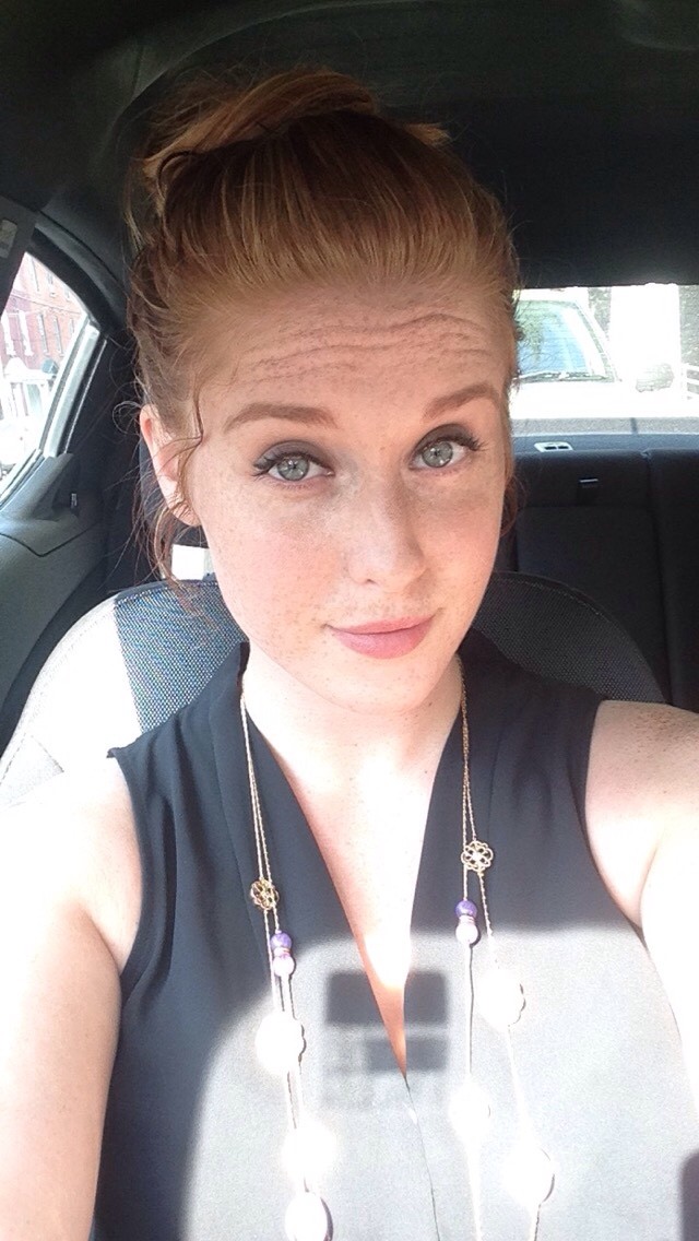 Busty Freckled Redhead Ex Marine