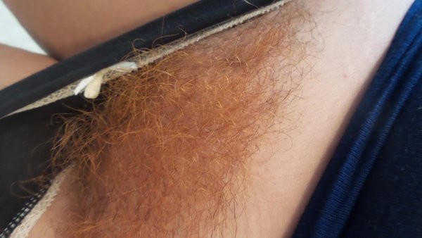 Natural Redhead Busty Hairy Selfies