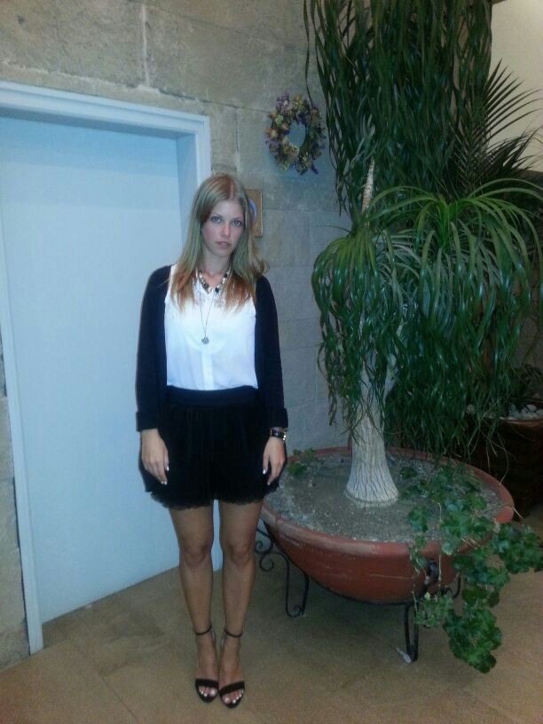 Cute Blonde Bra and Panties Selfie Shots