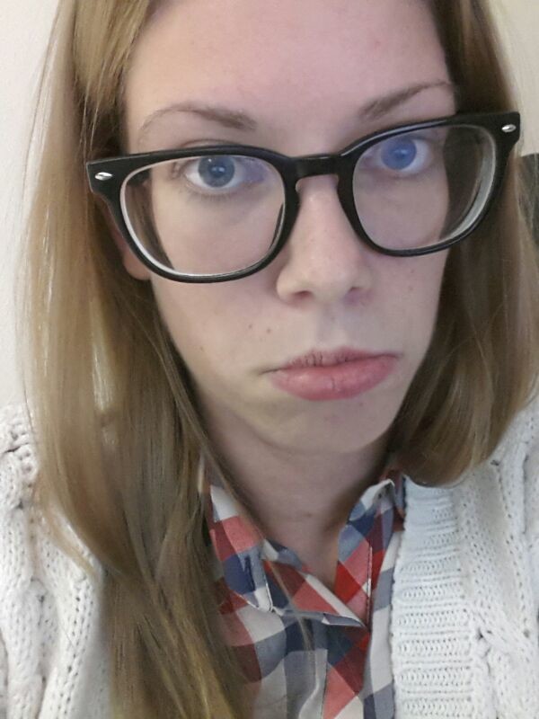 Cute Blonde Bra and Panties Selfie Shots