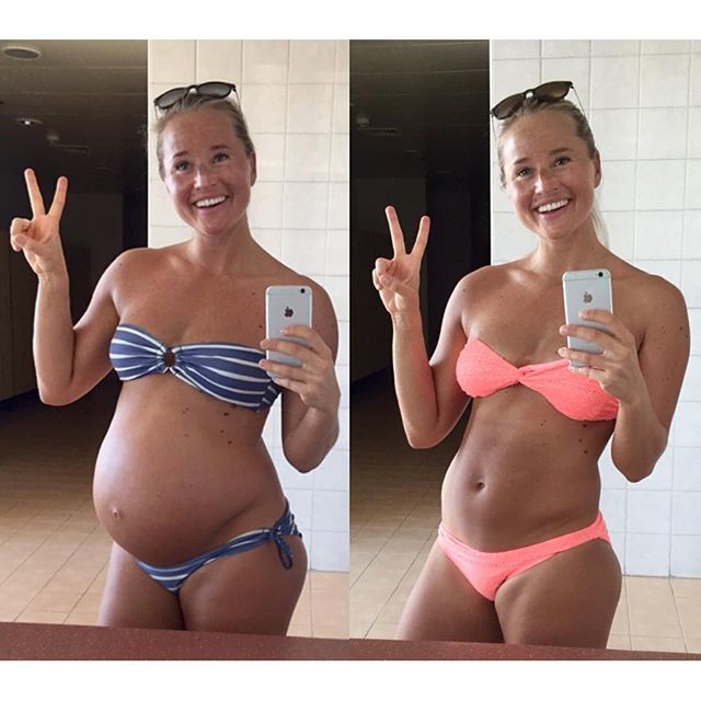 Fit Blonde Scandanavian Preggo