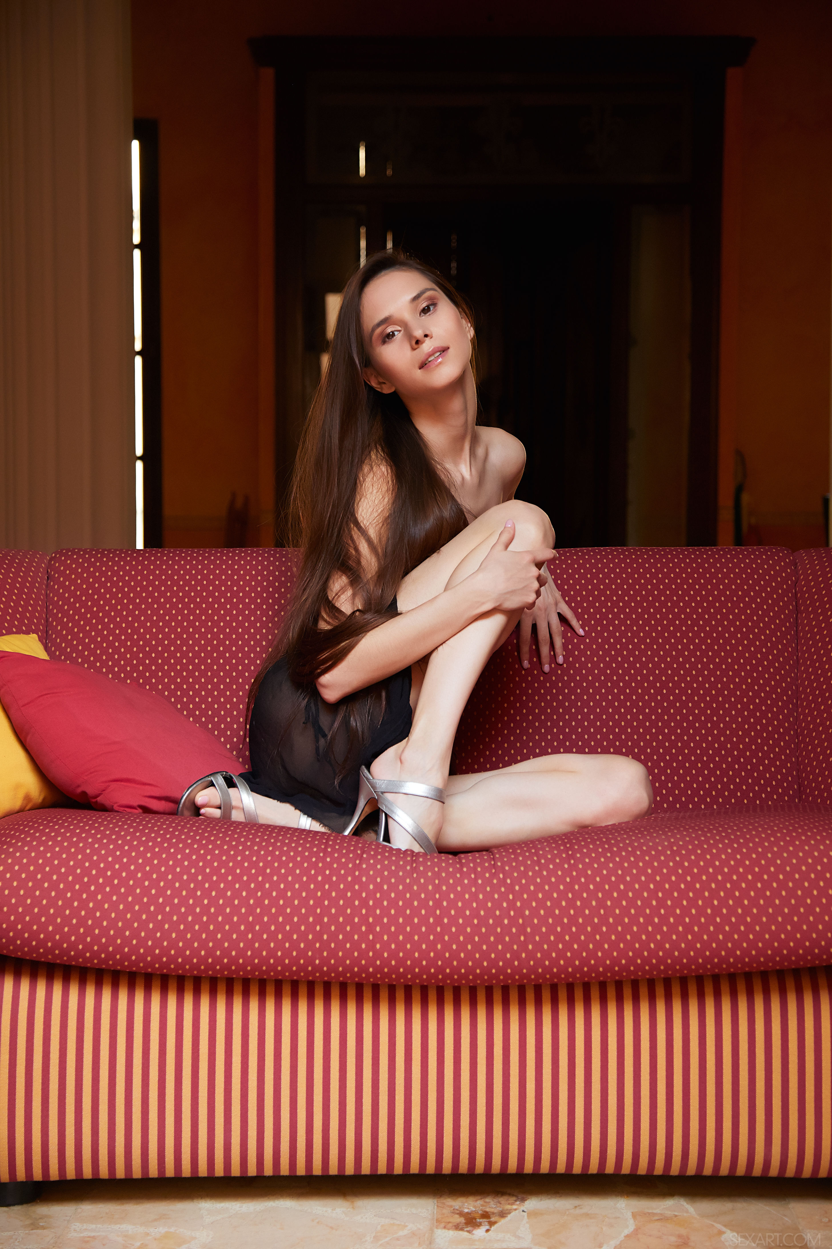 Leona Mia opens her vagina 3