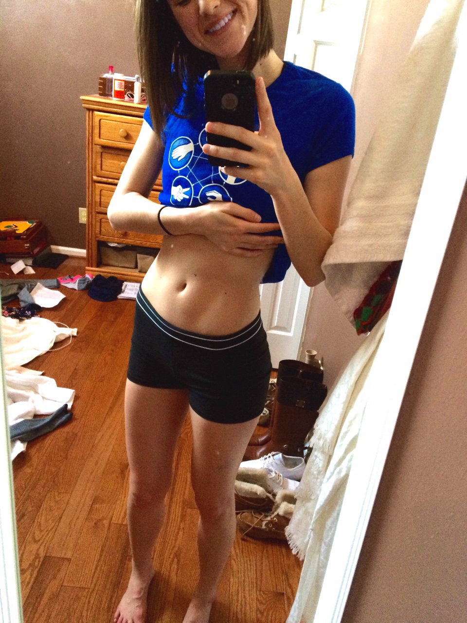 Life Of Cute and Slim Bodybuilder