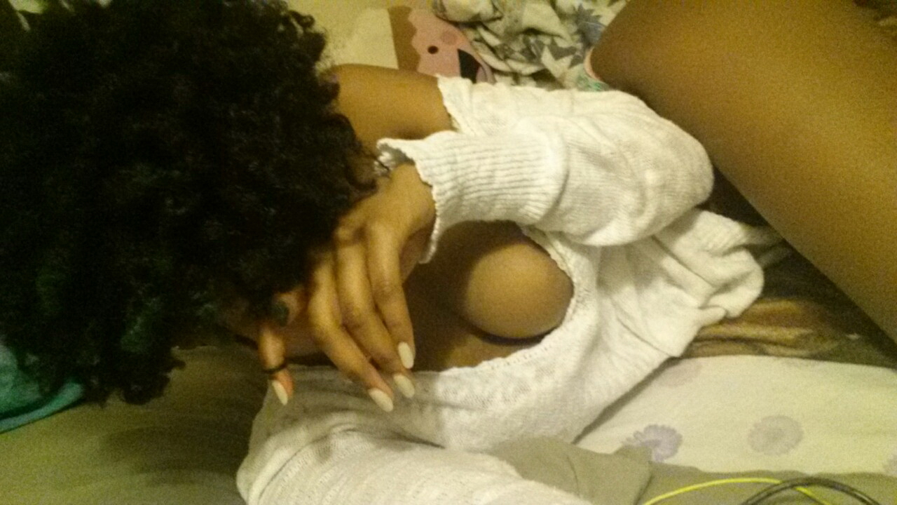 Big Breasted Ebony Selfies