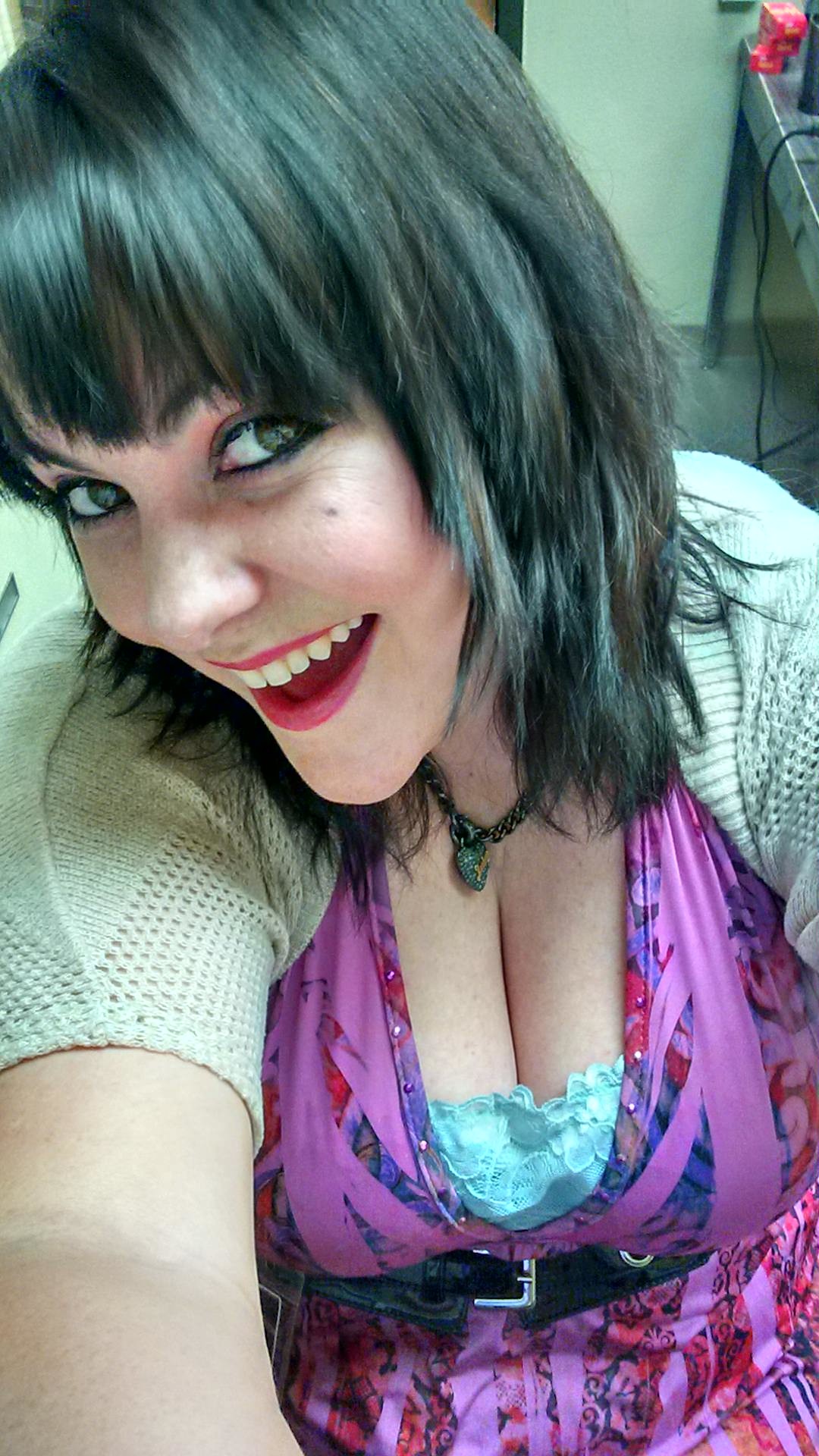 Pretty Brunette Enormous Naturals Wow