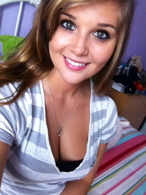 The Happy and Busty Coed