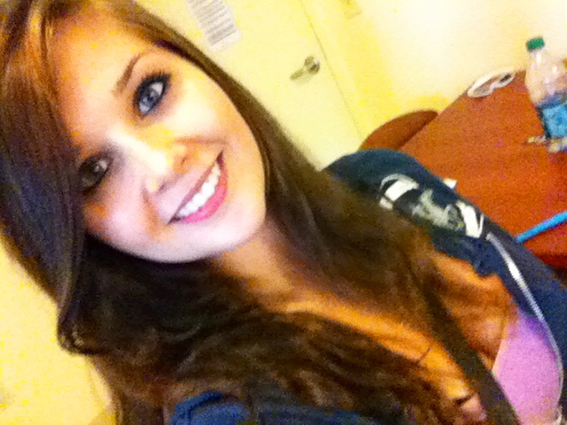 The Happy and Busty Coed