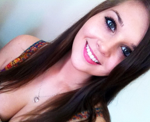 The Happy and Busty Coed