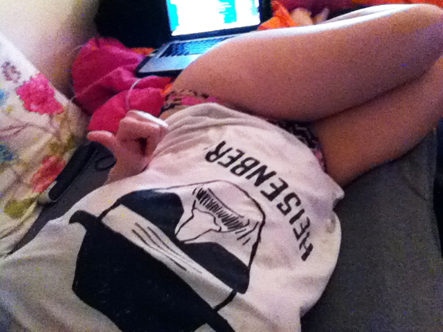 The Happy and Busty Coed