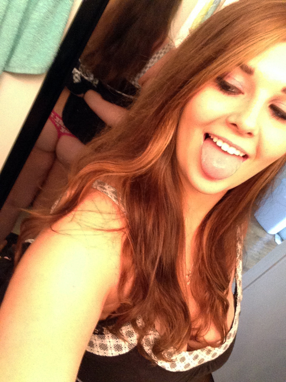 The Happy and Busty Coed