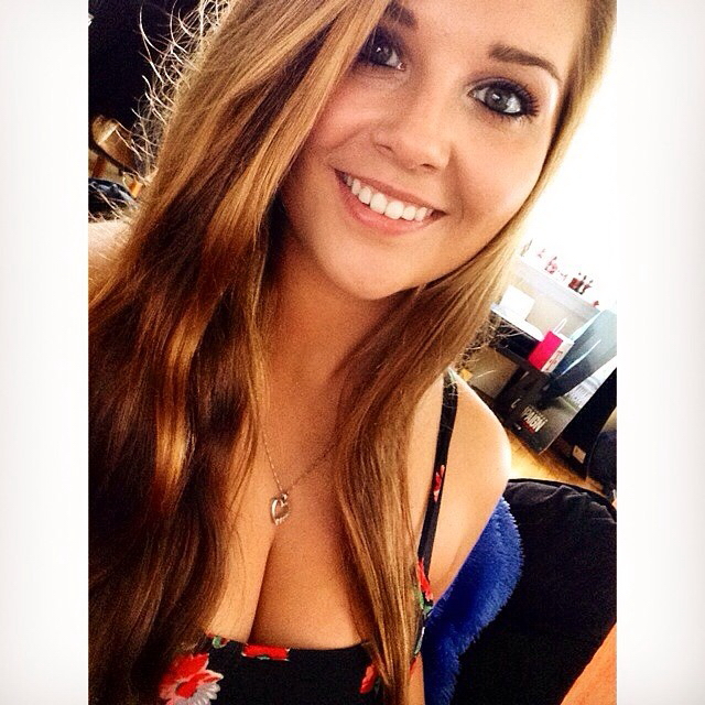 The Happy and Busty Coed