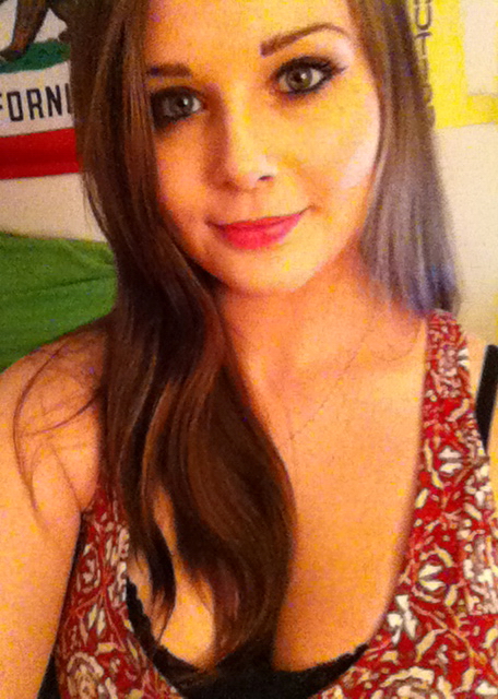 The Happy and Busty Coed