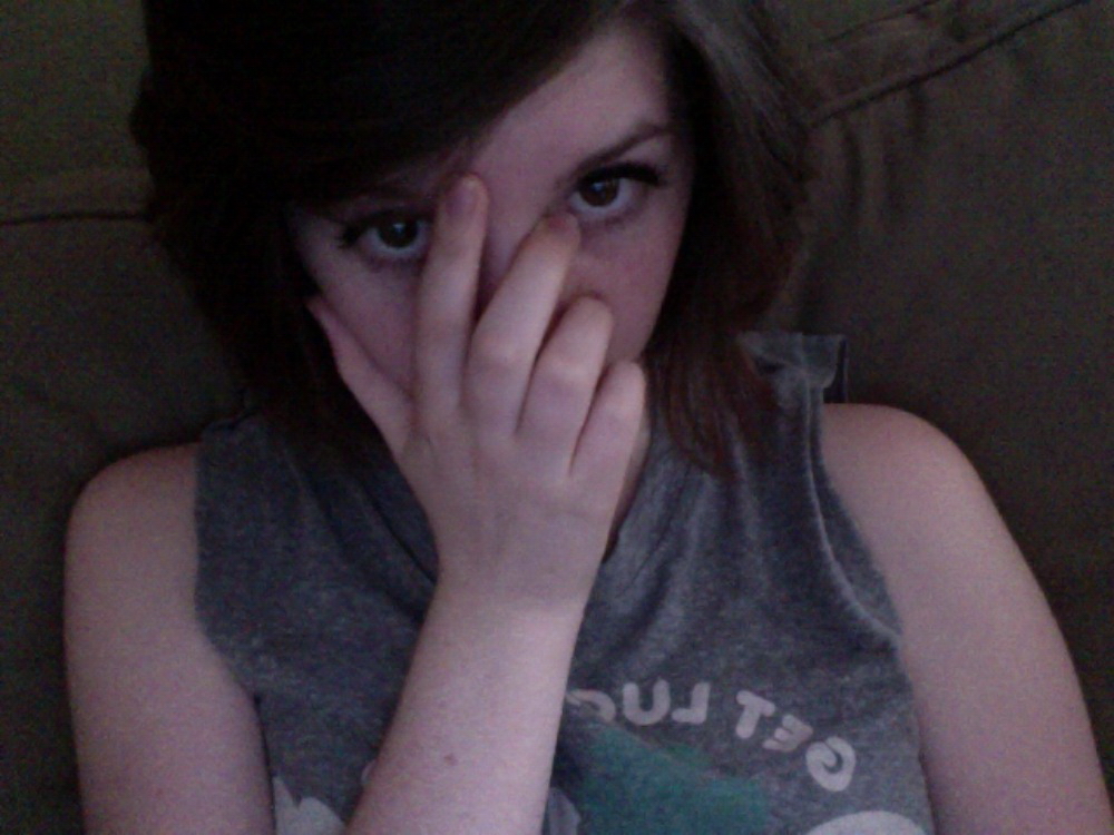 In The Apartment Alone Brunette