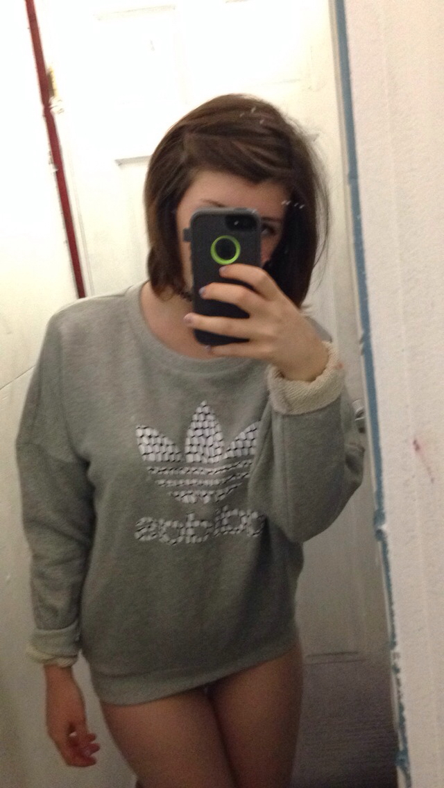 In The Apartment Alone Brunette