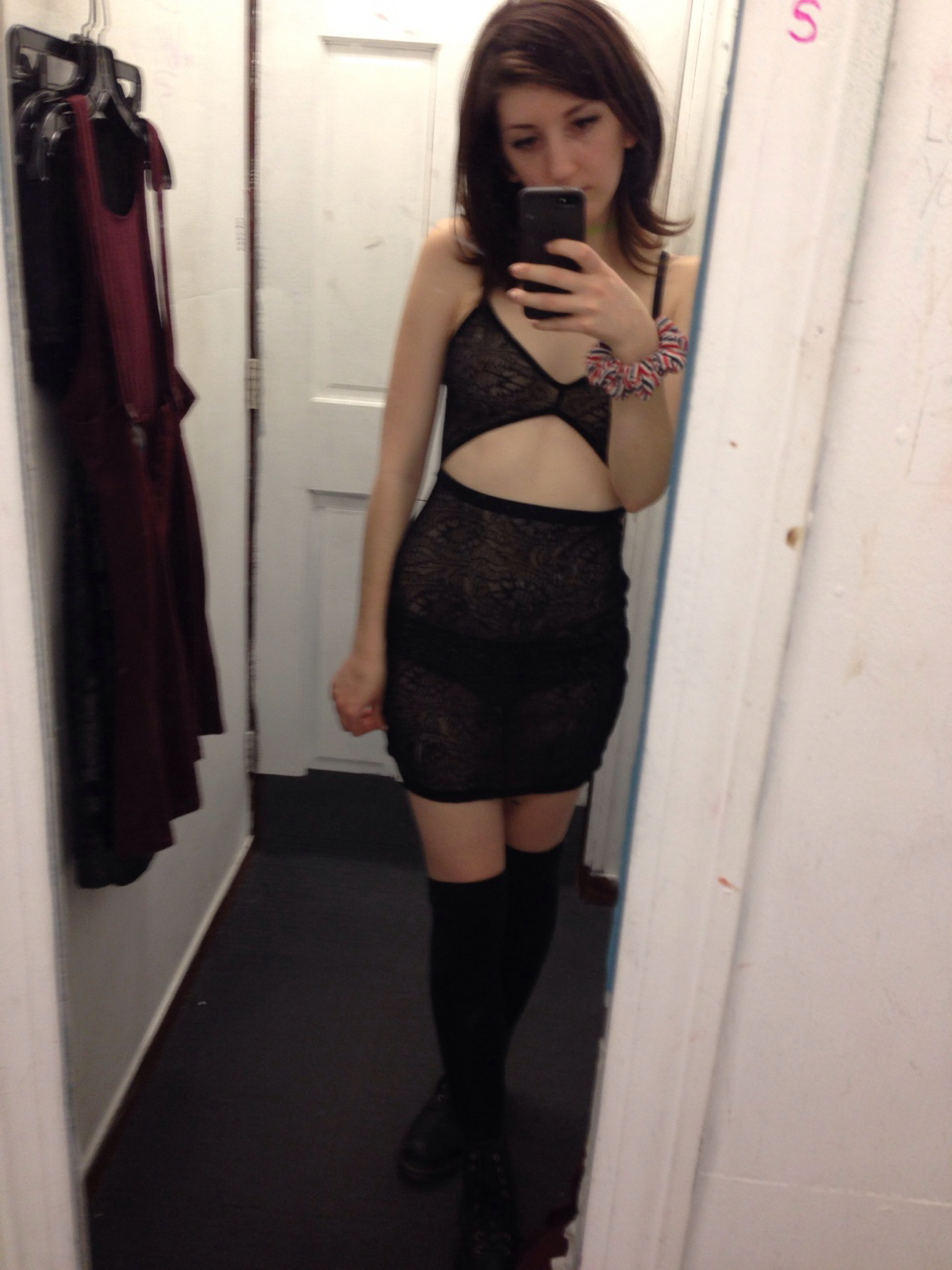 In The Apartment Alone Brunette