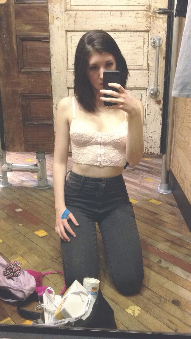 In The Apartment Alone Brunette