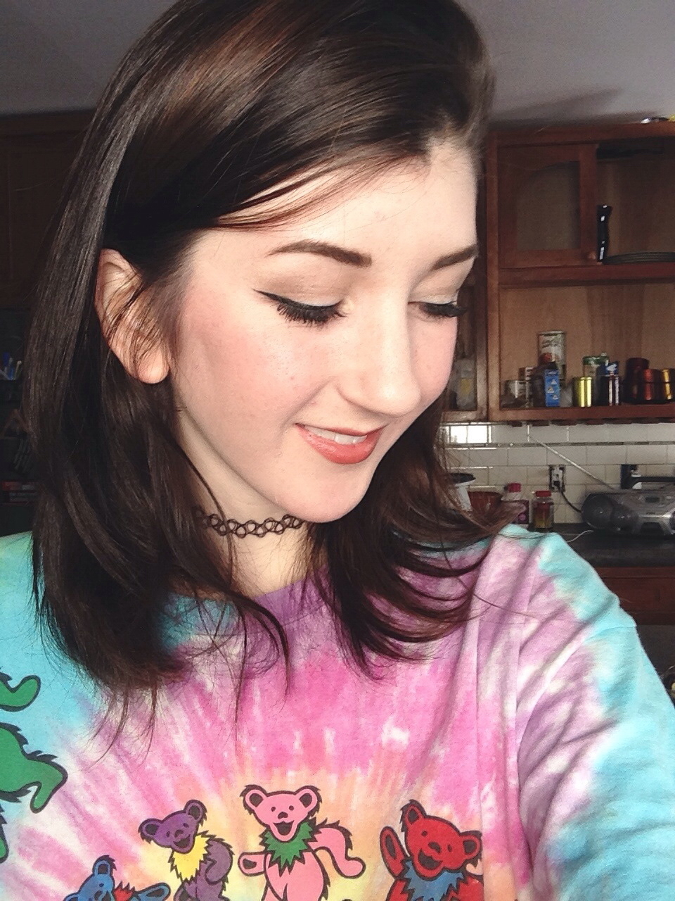 In The Apartment Alone Brunette