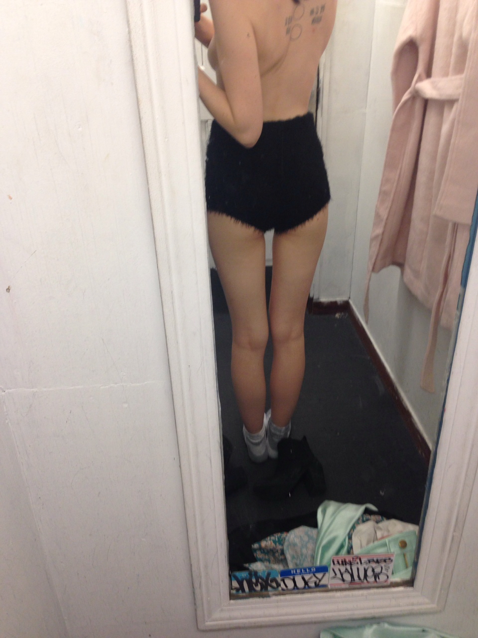 In The Apartment Alone Brunette