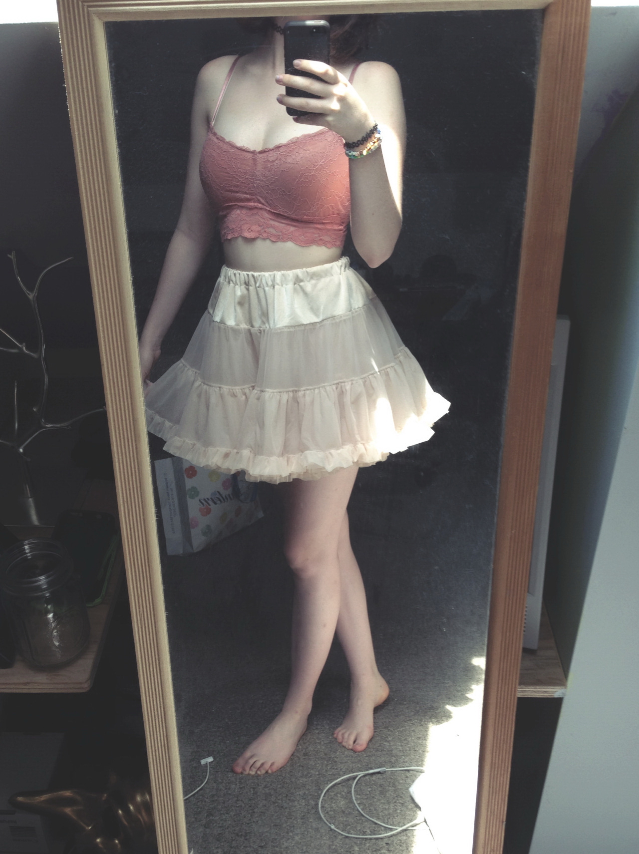 In The Apartment Alone Brunette