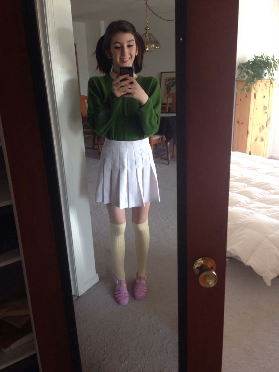 In The Apartment Alone Brunette