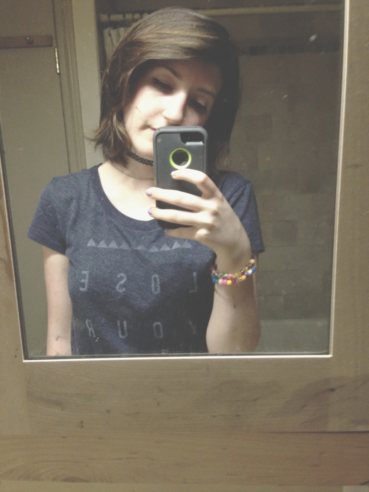 In The Apartment Alone Brunette