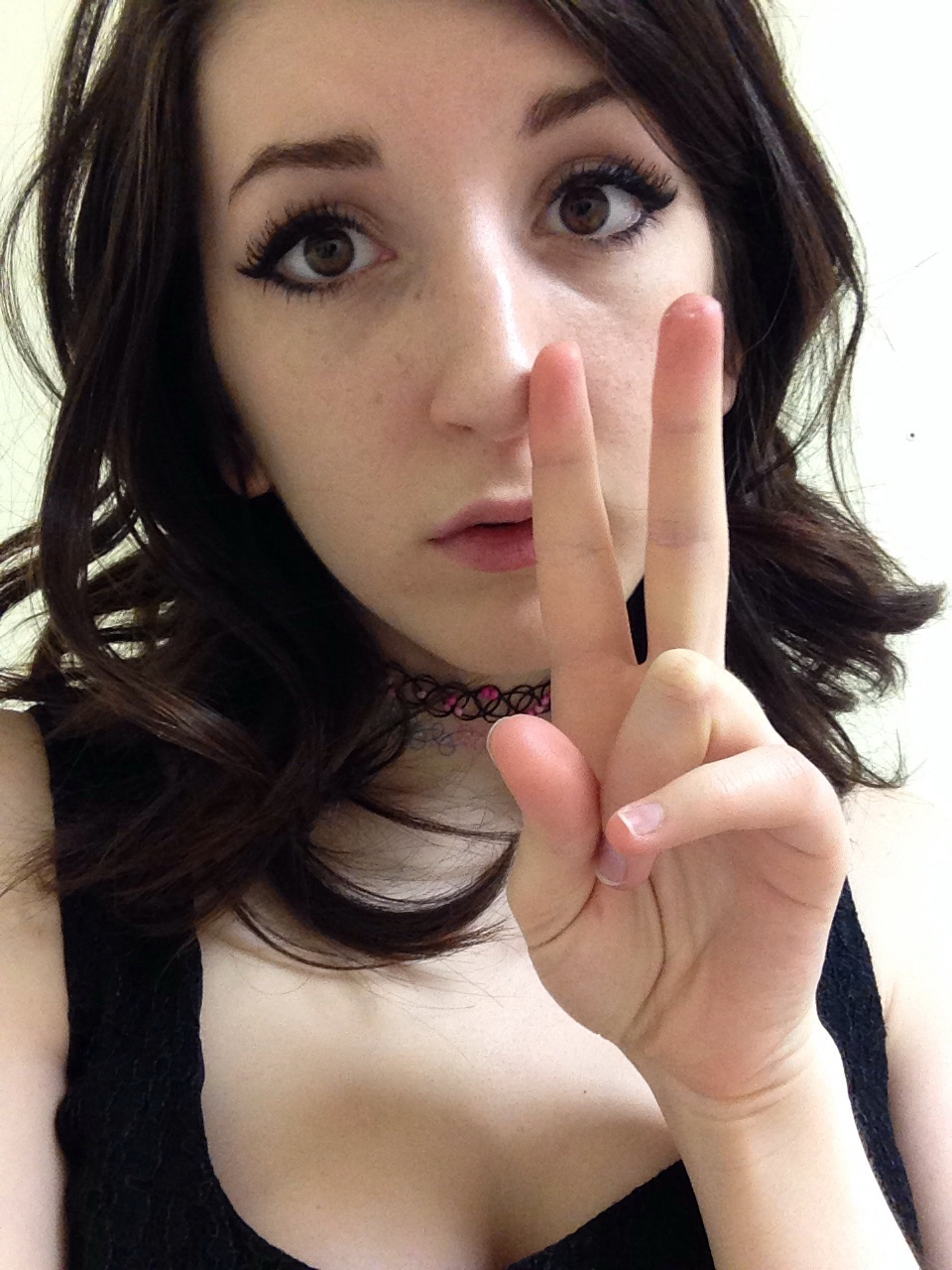 In The Apartment Alone Brunette