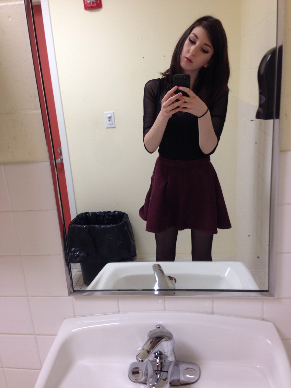 In The Apartment Alone Brunette