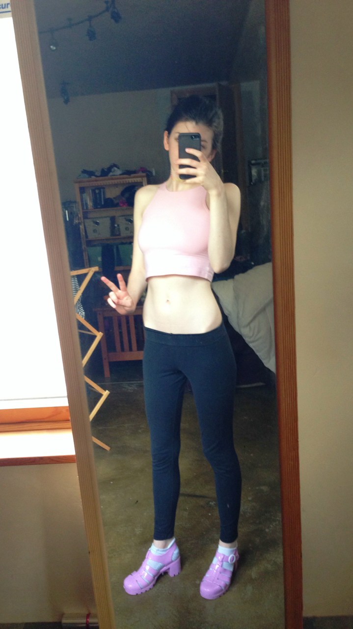 In The Apartment Alone Brunette