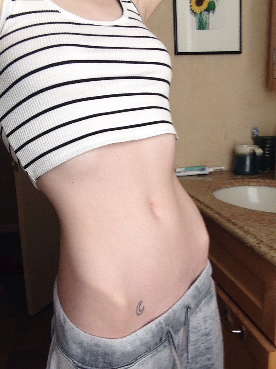 In The Apartment Alone Brunette