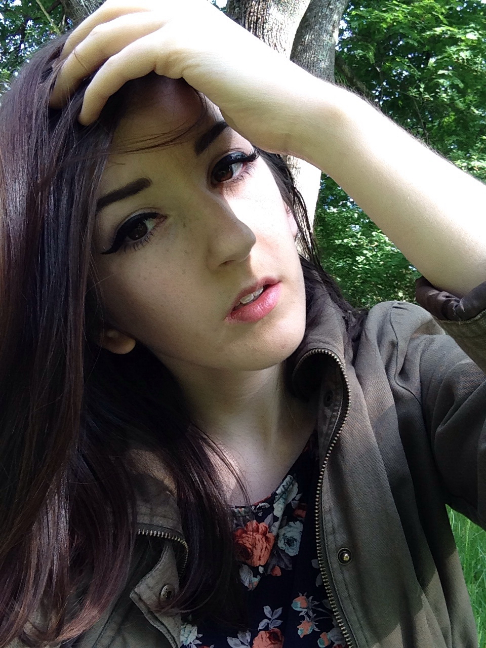 In The Apartment Alone Brunette