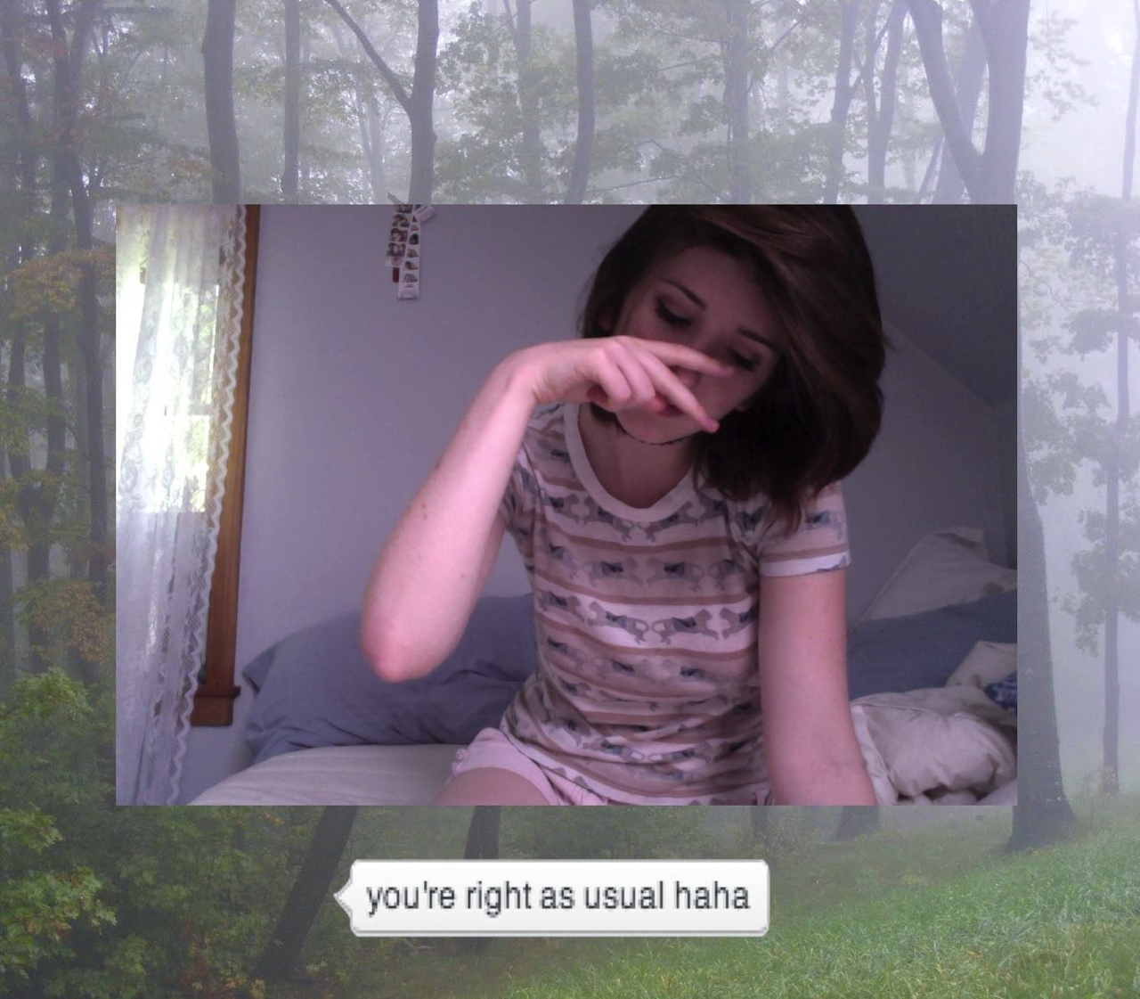 In The Apartment Alone Brunette