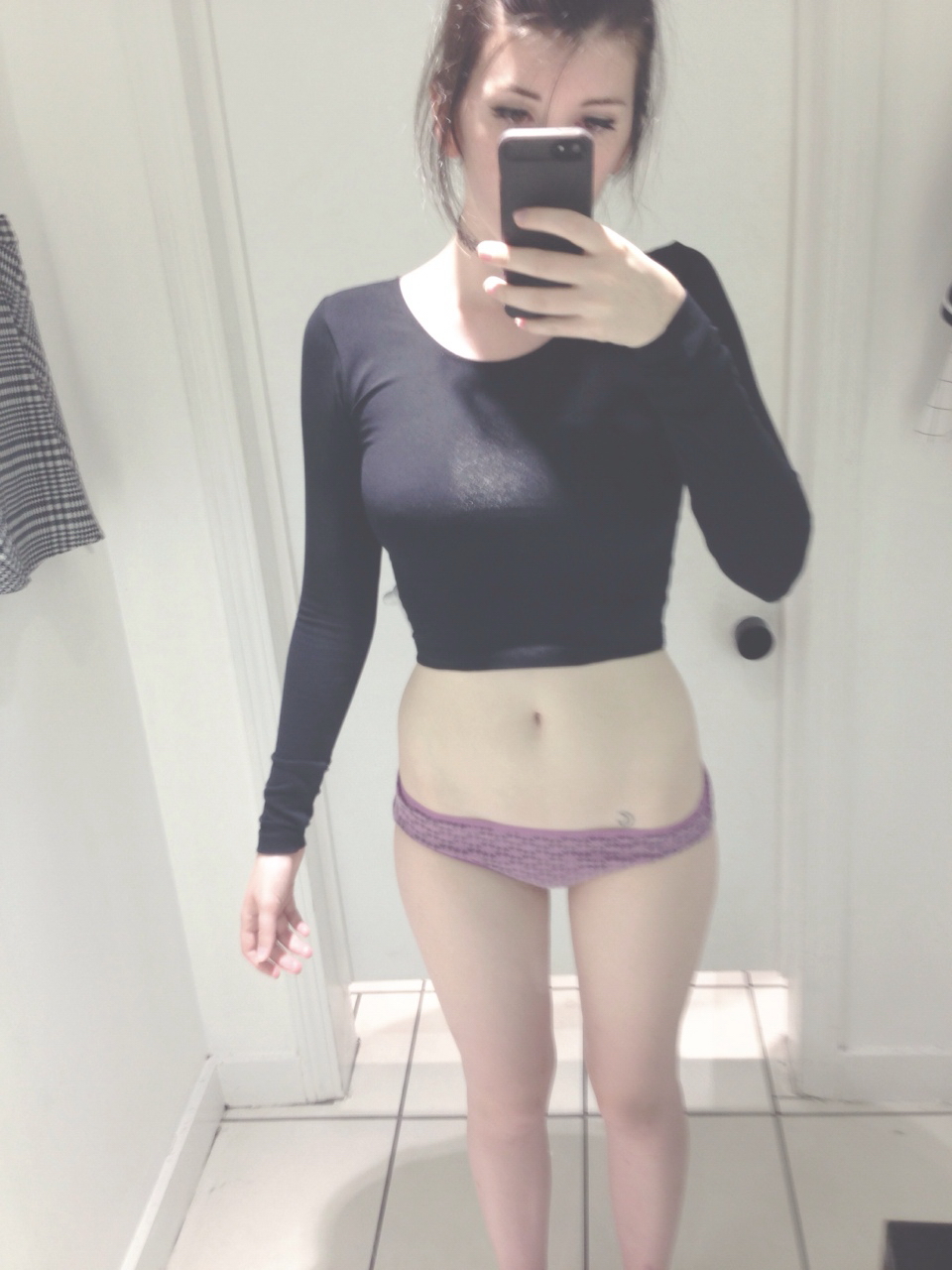 In The Apartment Alone Brunette