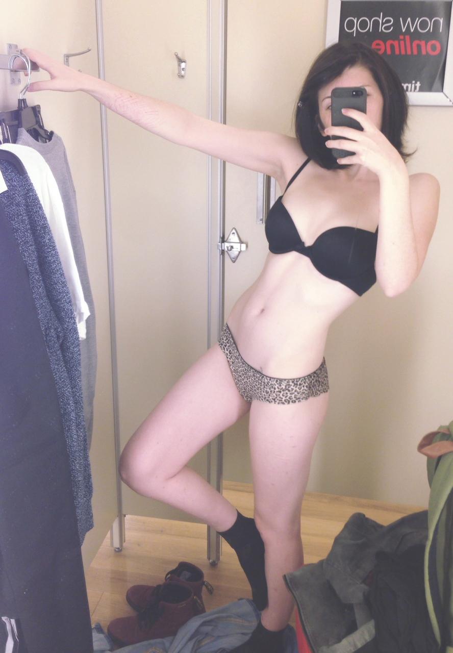 In The Apartment Alone Brunette