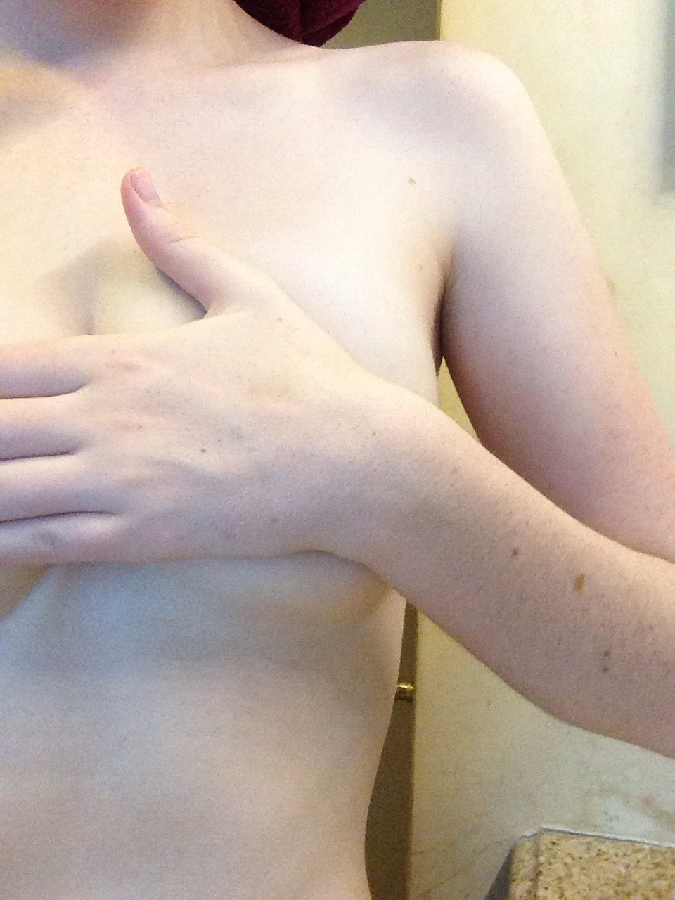 In The Apartment Alone Brunette