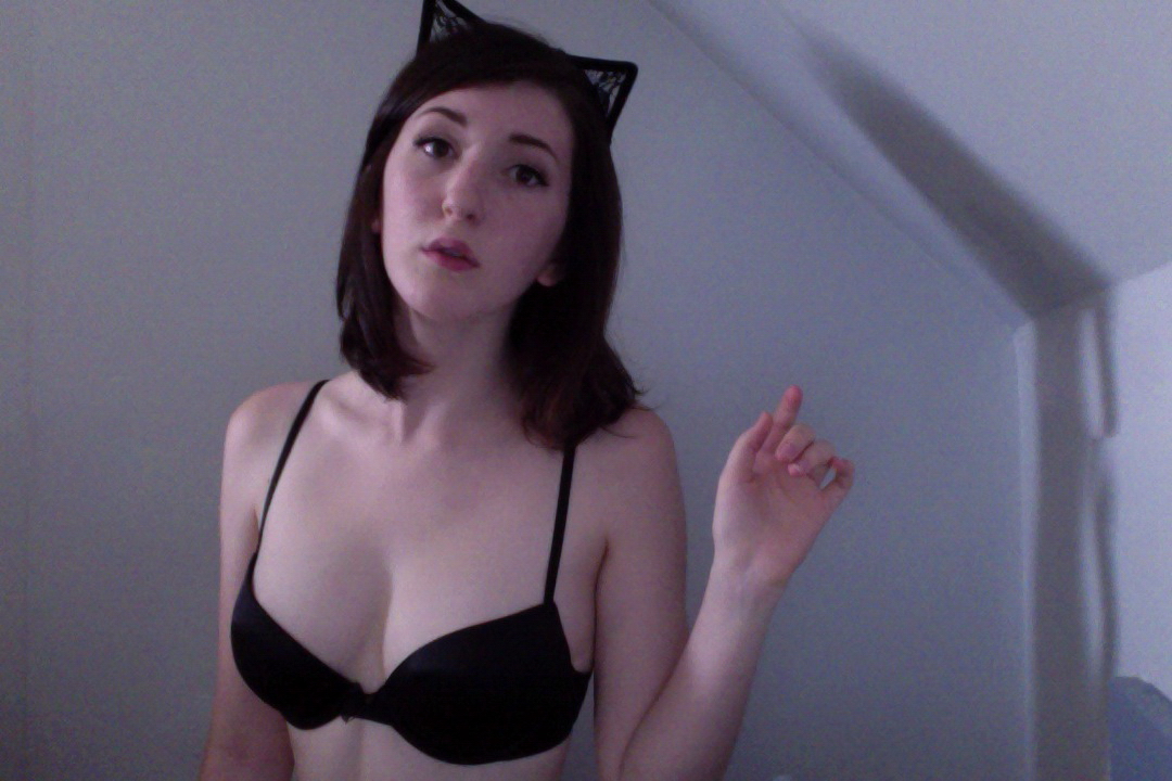 In The Apartment Alone Brunette