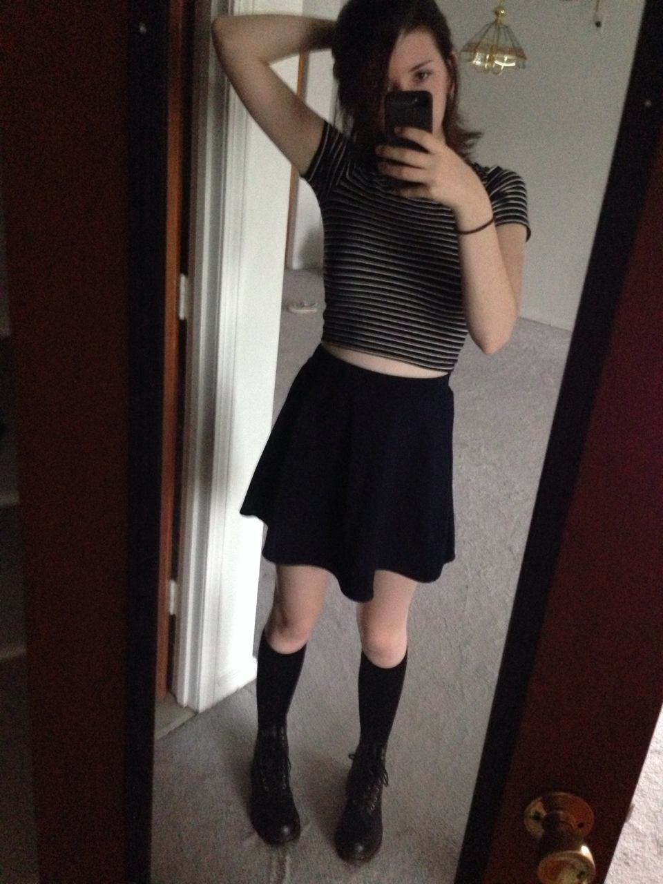 In The Apartment Alone Brunette