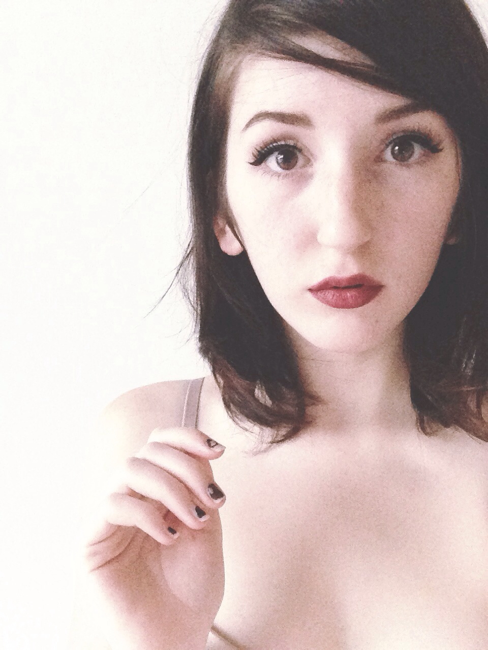 In The Apartment Alone Brunette