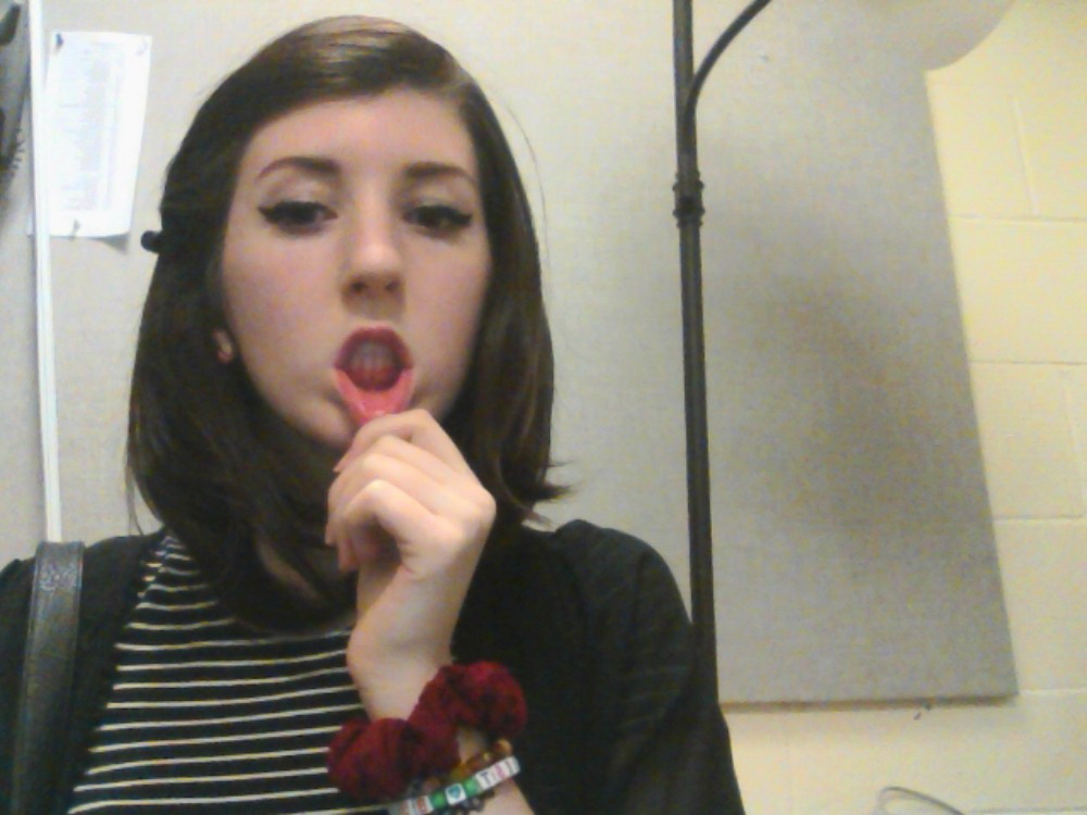 In The Apartment Alone Brunette