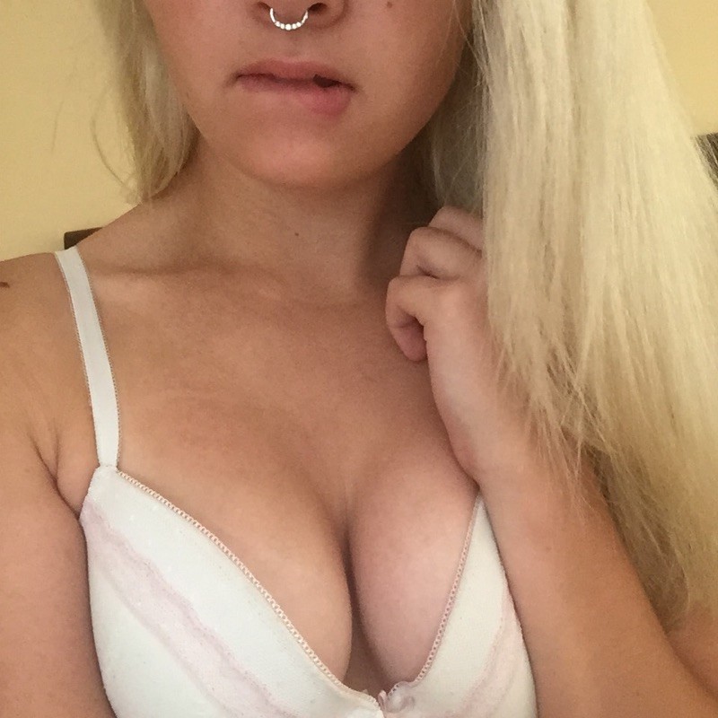 The Blonde Bra and Panties