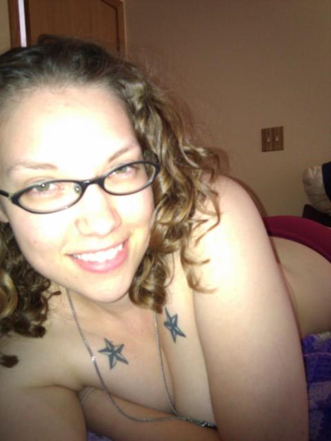 Big Tits Nerdy Girl with Hungry Mouth