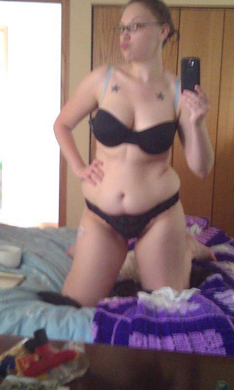 Big Tits Nerdy Girl with Hungry Mouth