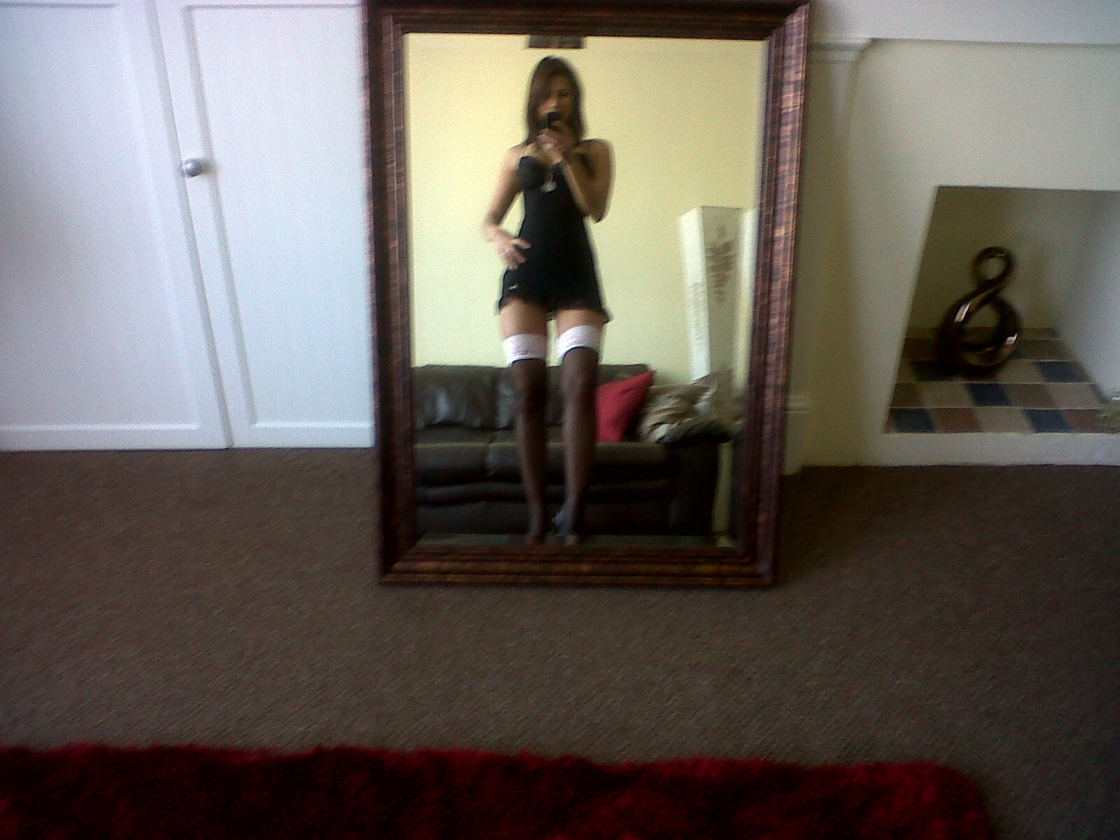 Gorgeous Panty Brunette MILF