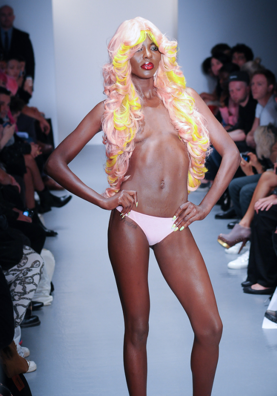 Naked on The Runway